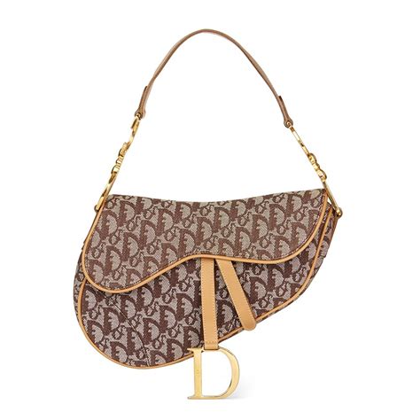 brown christian dior saddle bag|Dior saddle bag black monogram.